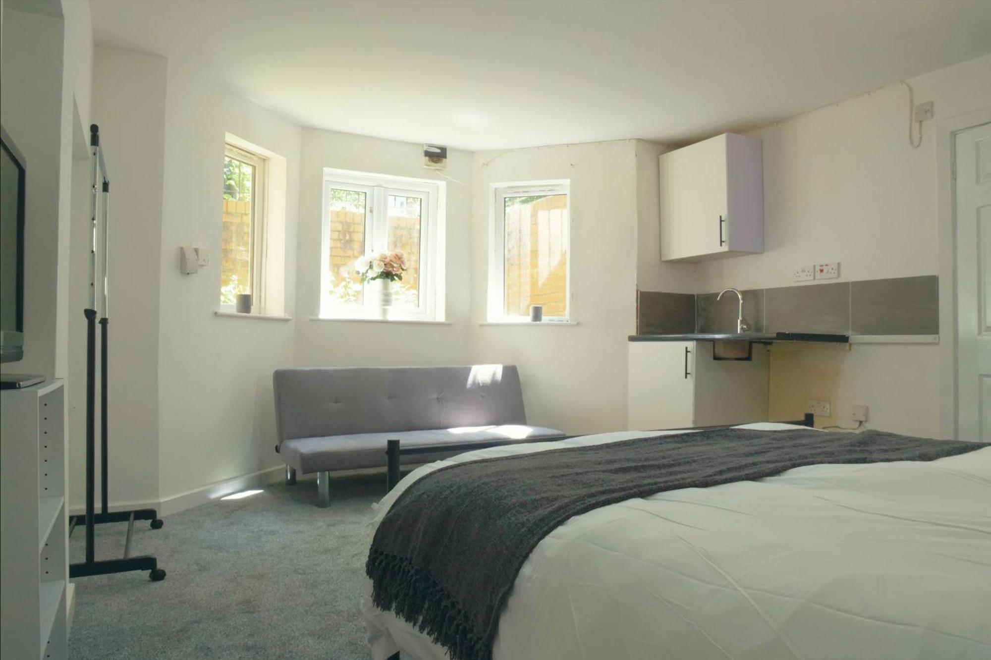 Cosy & Modern 1 Bed Studio Apart-Hotel Leamington Spa Zewnętrze zdjęcie
